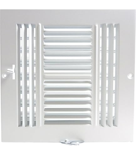 18 X 18 CEILING 4 WAY DIFFUSER MULTI-SHUTTER