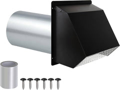3" ALUMINUM VENT HOOD ASSEMBLY