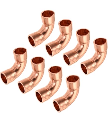 COPPER STREET ELBOW 3/8" 90