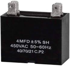 EDISSON 4 MFDX450 VAC MINI SPLIT CAPACITOR