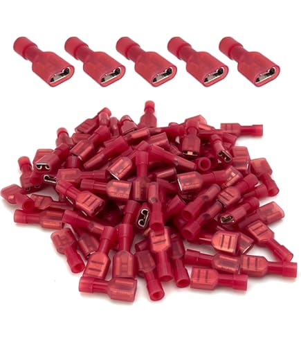 QUICK CONNECT FEMALE RED NYLON