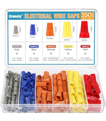 RED WIRE NUT CONNECTORS
