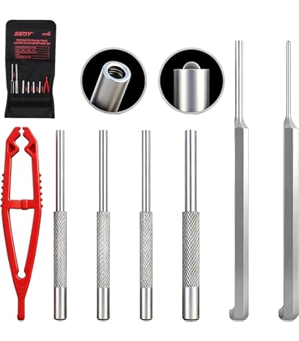 SET 0F 5 SWAGING PUNCHES