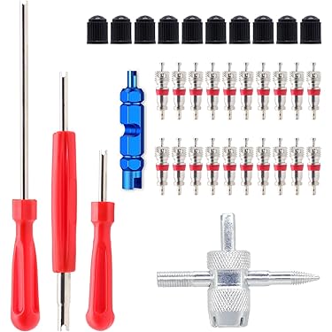 VALVE CORE REMOVAL TOOL WITH 5 VALVES CORES