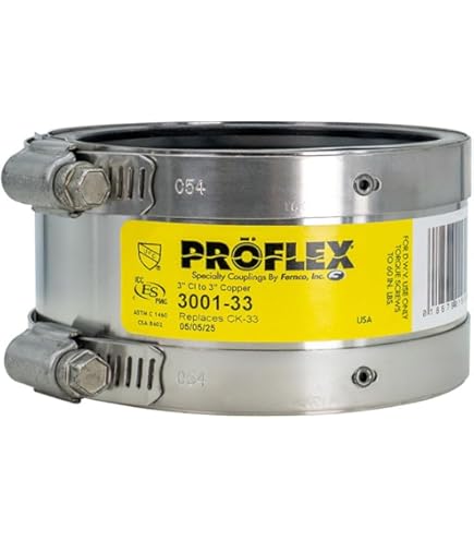 10" METAL COUPLINGS