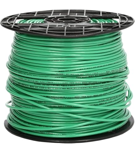 12 Gauge Green STR Wire