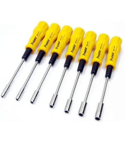 1/2'' NUT DRIVER YELLOW SMART ELECTRIC