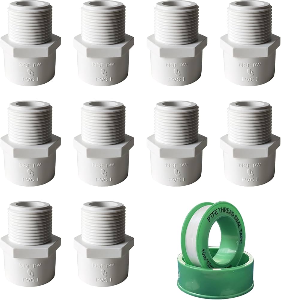 1" PVC THREADED COUPLING