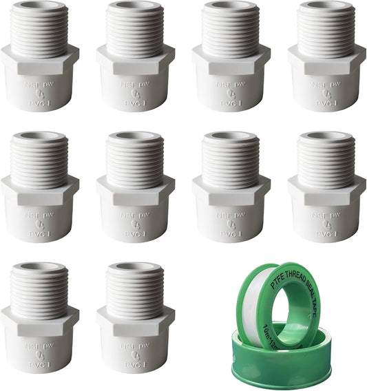 1" PVC THREADED COUPLING