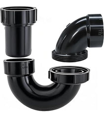 3/4" CLEAR P-TRAP