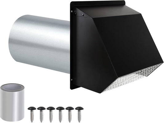 3" ALUMINUM VENT HOOD ASSEMBLY
