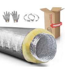 4" FLEX SILVER DUCT