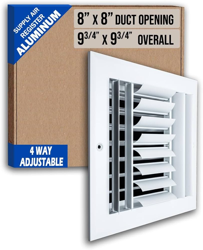 4 WAY SUPPLY WITH DAMPER 12X12