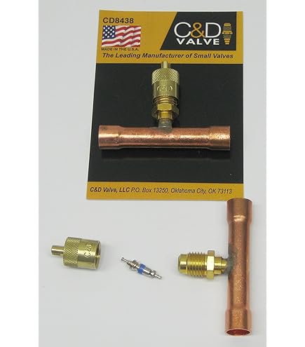 Access valve 3/8