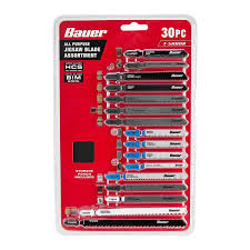 BAUER 30pc. ALL PURPOSE JIGSAW BLADE