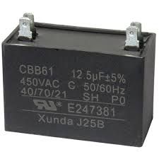 EDISSON 12 MFD 450VAC MINI SPLIT CAPACITOR