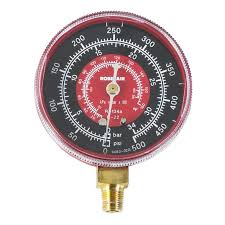 Edisson Red Pressure Guag #1432