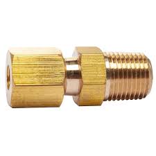 GENPRO ADAPTER, BRASS 3/8 FEMALE FLARE X 1/2 MIP