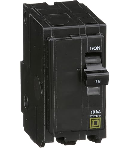 (HOM215) HOM215 BREAKER 2P.15A. HOME LINE MINIATURE CIRCUIT BREAKER, HOM SERIES, 15A, 2POLE, 120/240V AC, SQUARE D