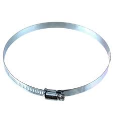 LAMBRO CLAMP, GALVANIZED WORM GEAR 6"