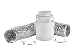LAMBRO LINT TRAP KIT, 4"X5' LAMINATED ALUMINUM W/CLAMPS