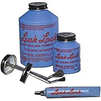 LEAK LOCK 4 OUNCE BRUSH TOP PLASTIC JAR