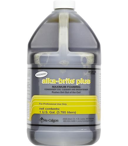 NU CAL FOAM BRITE CONDENSER COIL CLEANER 1 GAL