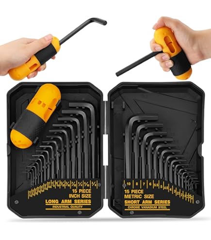 PITTSBURGH 13pc. BALL END HEX KEY SET METRIC