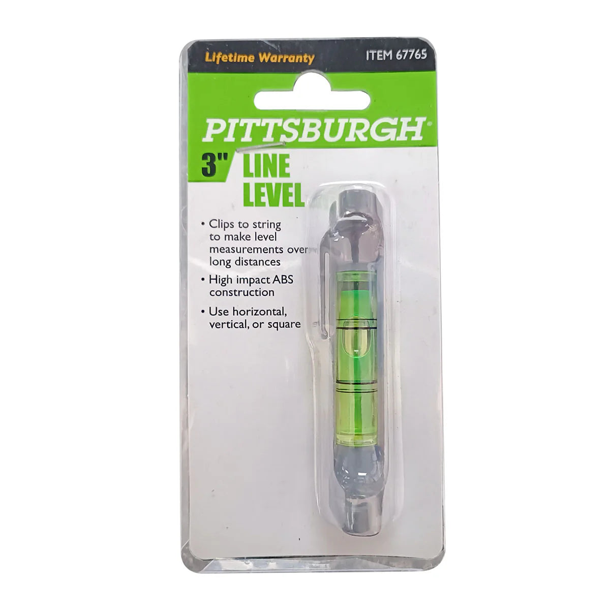 PITTSBURGH 3" LINE LEVEL
