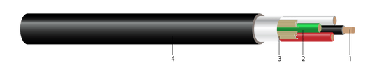 (ROYAL14/2) ROYAL14/2 SJ00W 300V BLK