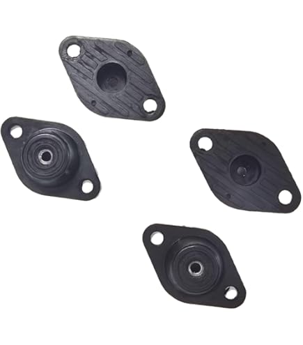 RUBBER VIBRATION ISOLATOR MOUNTING BRACKET