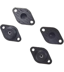 RUBBER VIBRATION ISOLATOR MOUNTING BRACKET